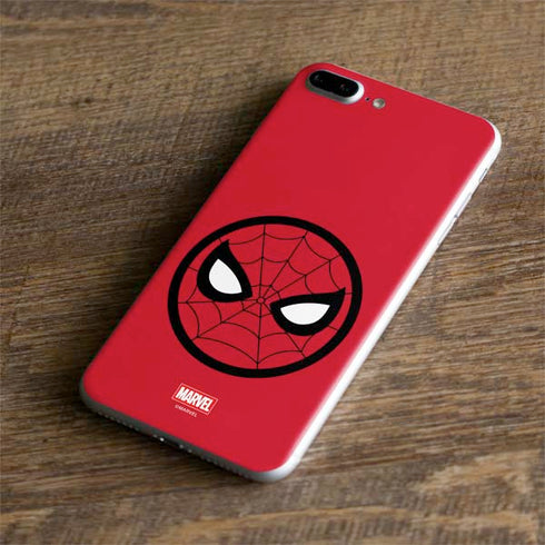 Marvel Spiderman Spiderman Emblem iPhone 8 Plus Skin